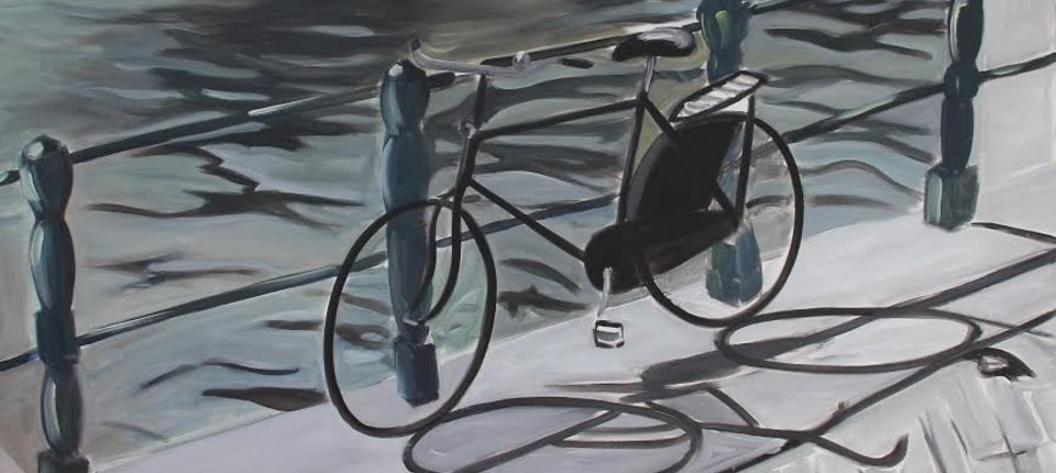 Obra da Exposição (Entre)tantos e Outros Silêncios - Bicicleta, de Wendell Leal