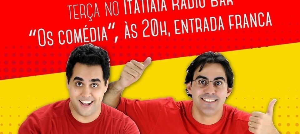 Os Comédia no Itatiaia Rádio Bar