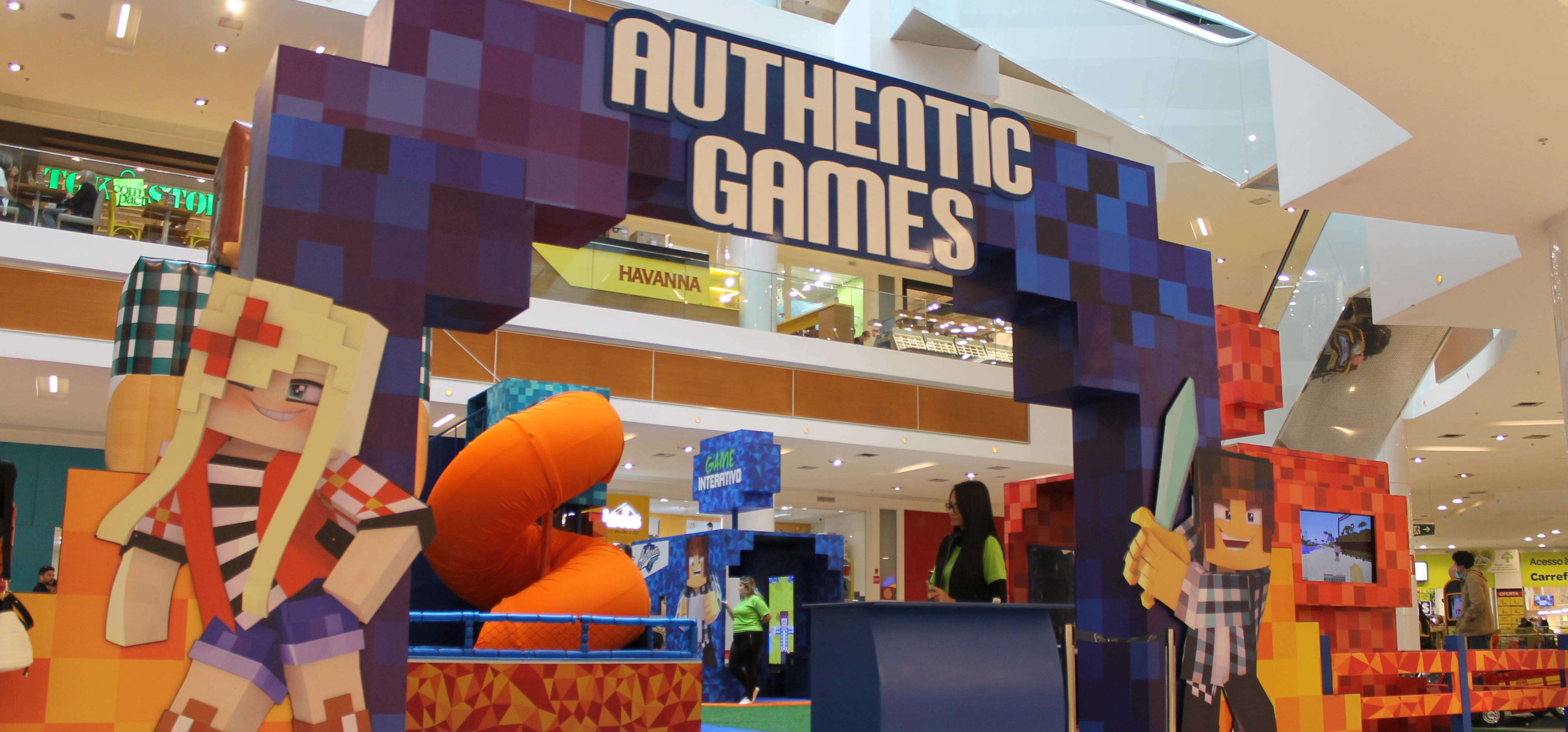 Authentic Games já chegou aqui no Norte Shopping - Acontece - Norte Shopping