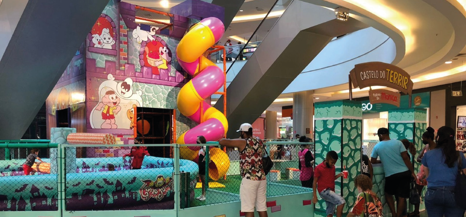 Destinado à meninada acima de 2 aninhos de idade, o parque ocupa uma área de 217m² na praça de eventos do shopping Estação BH, com entradas a partir de R$ 20 