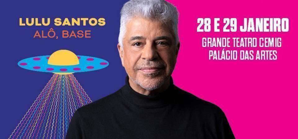 Lulu Santos anuncia turnê 'Alô Base' com show em Belo Horizonte