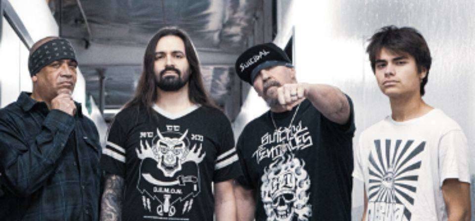 Suicidal Tendencies vem a BH em formação com Dean Pleasants (Guitarra), Jay Weinberg (Bateria), Mike Muir (Vocal) e Tye Trujillo (Baixo)