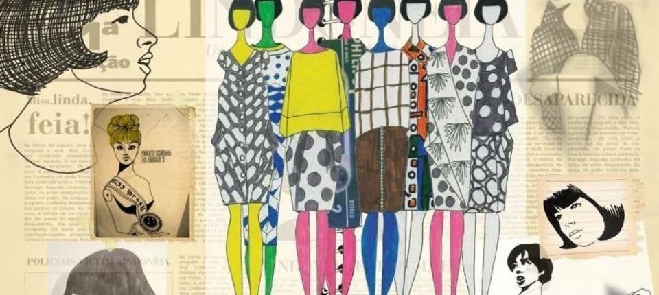 Imagem da Exposição “Moda e Literatura por Ronaldo Fraga”, em cartaz no Centro de Referência de Moda