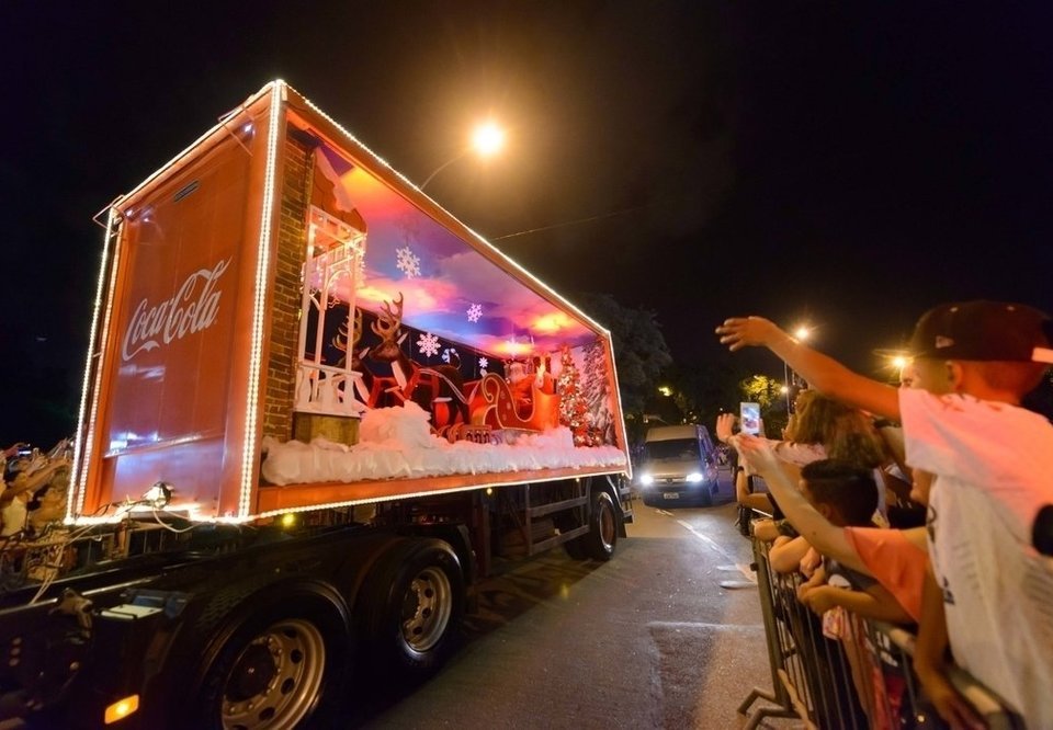 Natal de luz! Caravana da Coca-Cola ilumina as ruas de BH em dezembro |  Notícias Sou BH