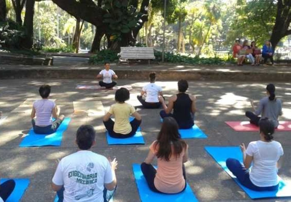 Yoga no Parque Municipal tem mudança de horário neste domingo, 1º