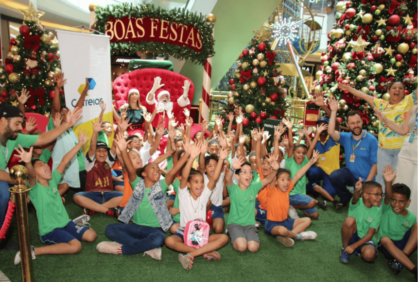 A campanha Papai Noel dos Correios vai até o dia 20 de dezembro.