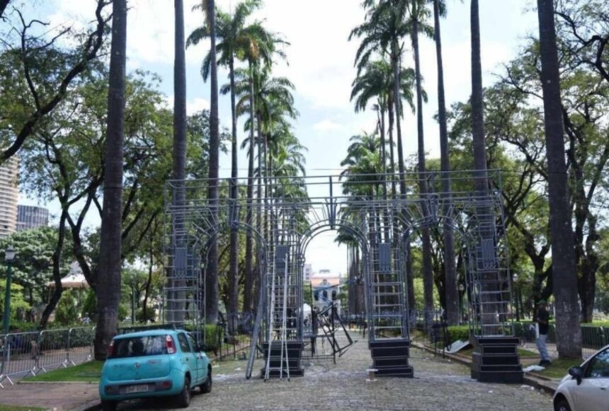 Natal na Praça da Liberdade