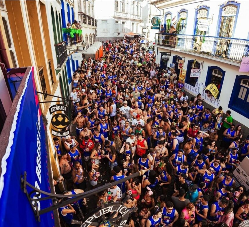 Ouro Preto, cidade universitária, tem um dos carnavais mais famosos do Brasil