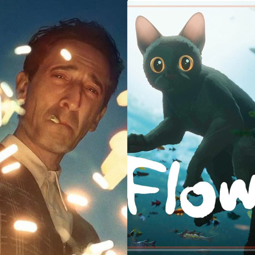 O Brutalista e Flow fazem parte dos lançamentos da semana em cinemas de Belo Horizonte