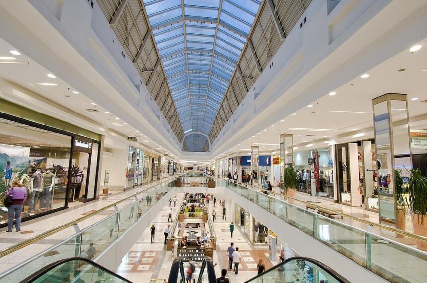 Vista de dentro do BH Shopping