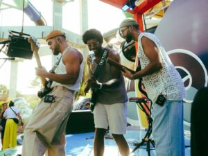 Gilsons cantando no palco