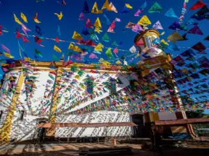 Bandeirinhas de festa junina