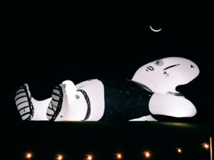 Estrutura inflável de Alex Senna no Sensacional