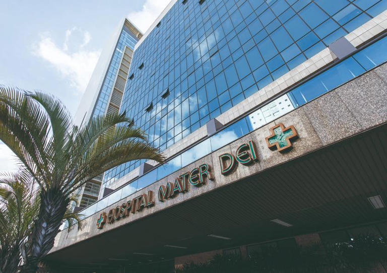 fachada do Mater Dei Hospital Santo Agostinho