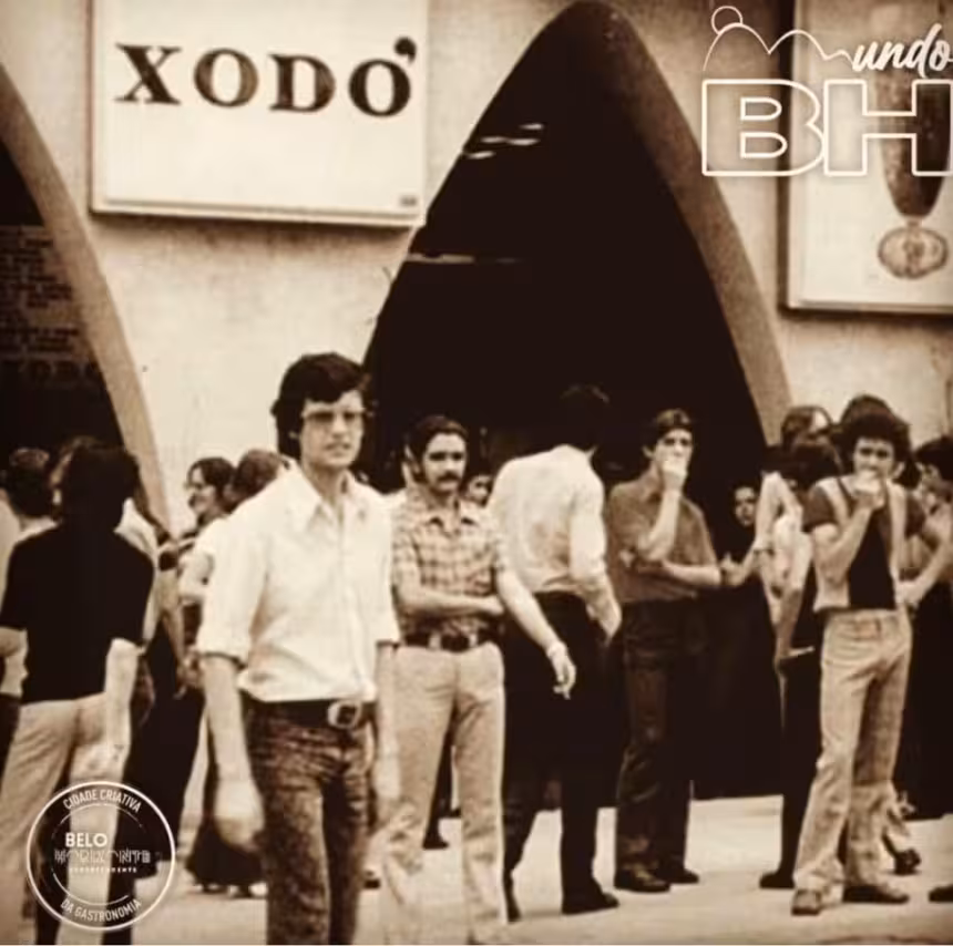 Imagem de uma das mais famosas lanchonetes de BH nos anos 70.