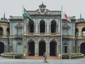 Palácio foi projetado pelo arquiteto José de Magalhães