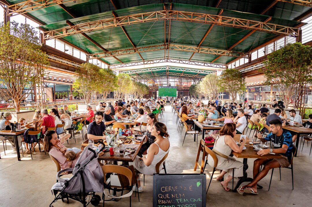 festival dentro do Mercado
