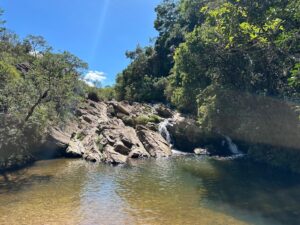 Cachoeira na Chapada