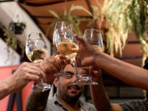 Ambiente de convivência do Circuito de Vinhos reúne amantes da bebida em atividades guiadas e momentos de descoberta