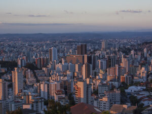 vista de prédios de BH