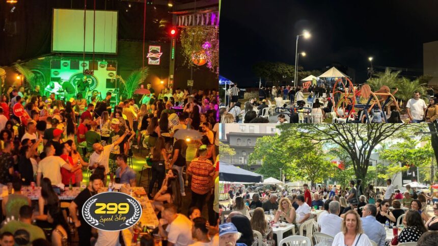 Programação gratuita reúne blues, rock e música eletrônica em praças e casas de show, com eventos para diferentes públicos ao longo do fim de semana.