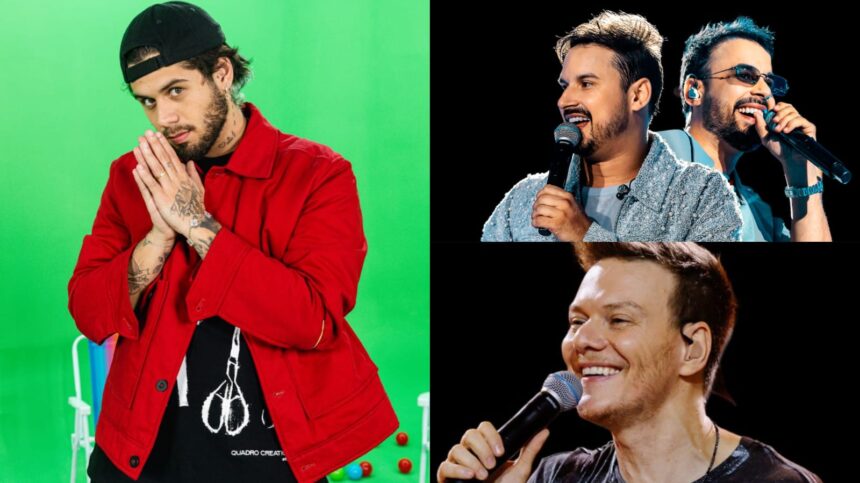 Clayton & Romário, Nattan, Zé Felipe e Michel Teló estão entre as atrações do BEAGÁ na Folia, que leva shows gratuitos ao Carnaval de Belo Horizonte