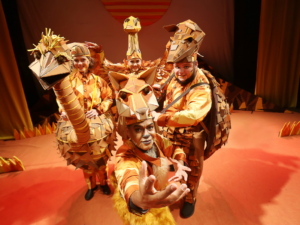 Peça infantil mistura aventura, música e consciência ambiental em espetáculo para toda a família, com ingressos a preço popular