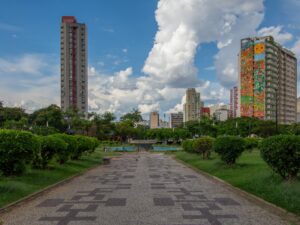 paisagem de prédios de Belo Horizonte