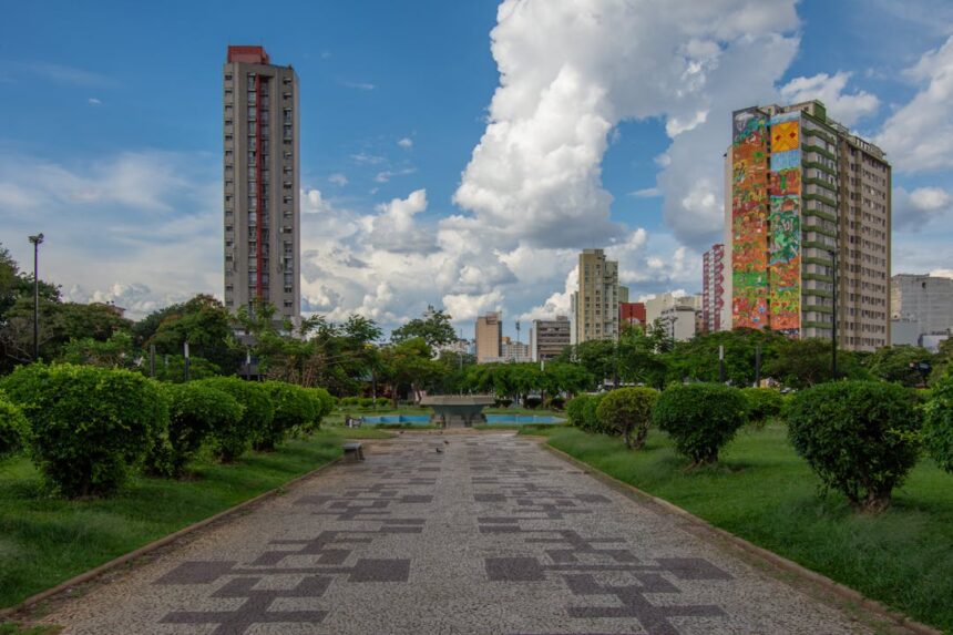 paisagem de prédios de Belo Horizonte