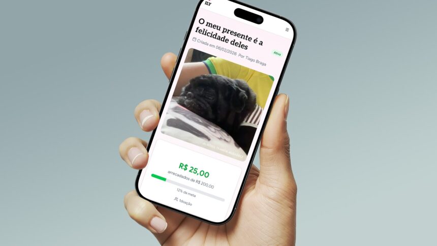 Funcionalidade permite substituir presentes por doações, transformando aniversários em campanhas de apoio a ONGs