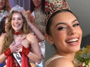 Mineiras de Belo Horizonte, Giovanna Starling, de 21 anos, e Gabriela Botelho foram coroadas durante a final do Miss Brasil Mundo 2026, realizada em Brasília. Giovanna conquistou o título de Miss Brasil Global 2026