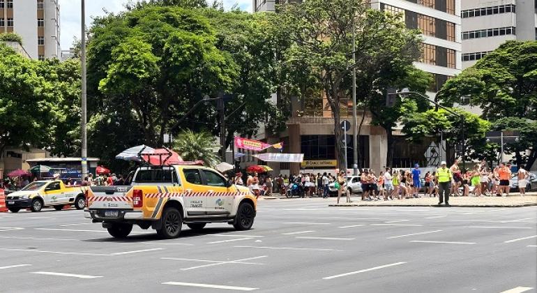 Pós-carnaval muda trânsito e ônibus em BH