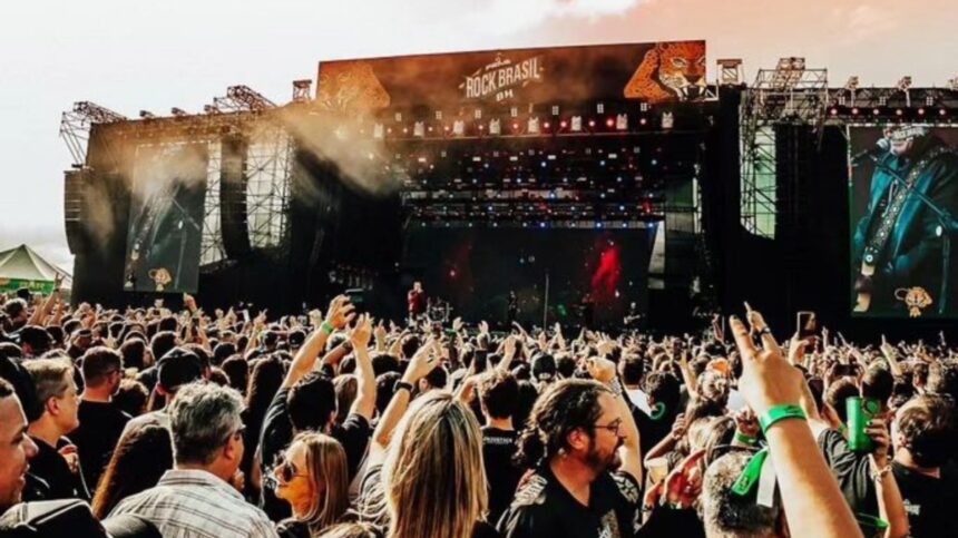 Público lota a Esplanada do Mineirão durante edição do Prime Rock Brasil, que retorna a BH com grandes nomes do rock nacional
