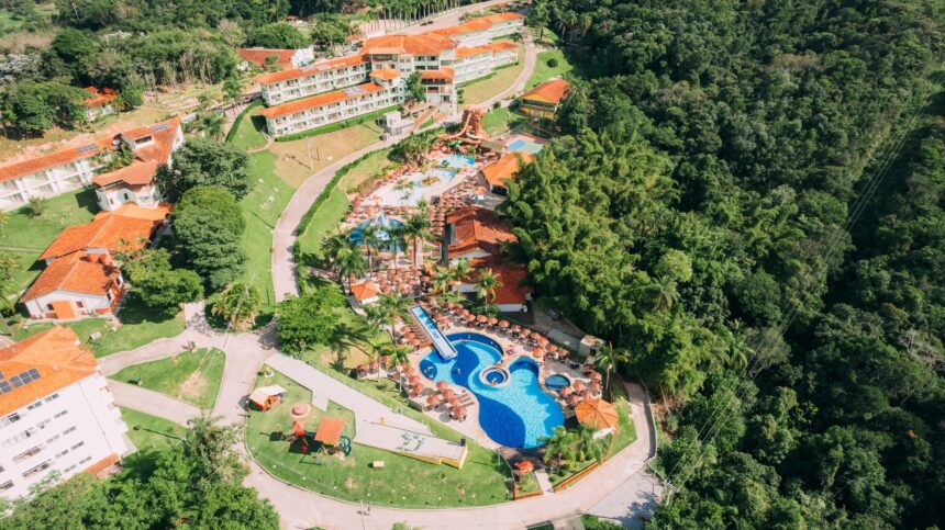 Vista Panorâmica Tauá Resort Caeté