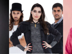 Montagem reúne Zé Ramalho, Chico César e Trio Amadeus, que se apresentam em shows em Belo Horizonte em maio de 2026