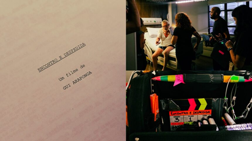 Gravações de Encontro e Despedida acontecem no Hospital São Rafael, em Belo Horizonte; filme reúne José de Abreu e elenco mineiro em história sobre pai e filho