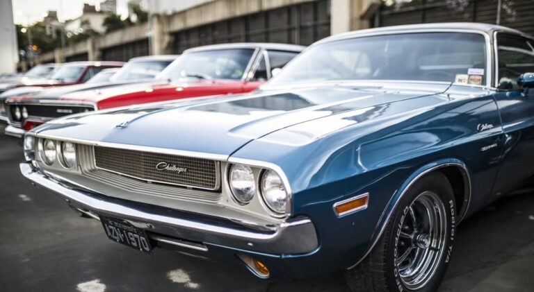 carros em exposição