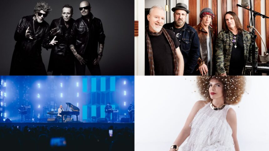 Abril chega com uma programação intensa em BH, com nomes como Vanessa da Mata, 2Z e Titãs nos palcos da capital