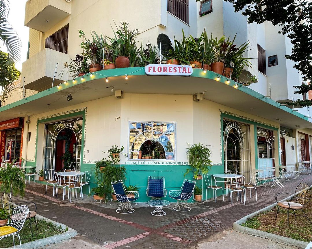Fachada do Restaurante Florestal, no bairro Floresta, em Belo Horizonte
