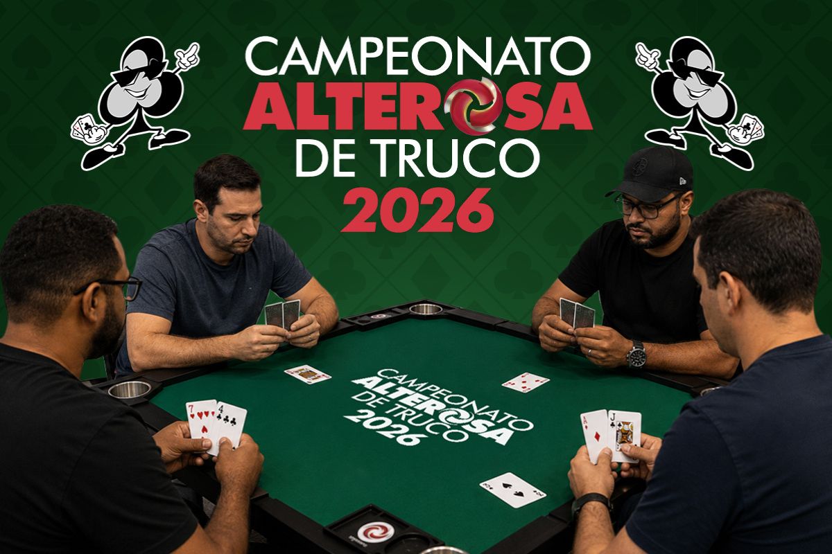 O truco vai tomar conta de Belo Horizonte: campeonato da TV Alterosa retorna após 21 anos e promete reunir milhares de jogadores no BH Outlet