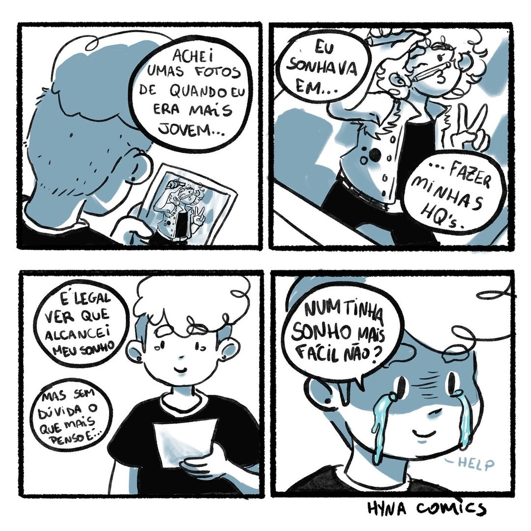 (foto: Hyna Comics - Tira do insta)