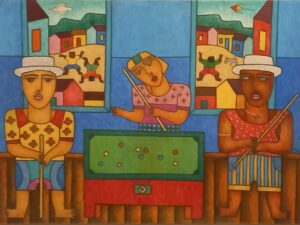 Exposição “Marcos Garcia – Uma Homenagem ao Acrobata das Cores” reúne 30 obras do artista mineiro no Palácio das Artes, em Belo Horizonte