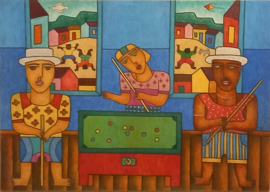 Exposição “Marcos Garcia – Uma Homenagem ao Acrobata das Cores” reúne 30 obras do artista mineiro no Palácio das Artes, em Belo Horizonte
