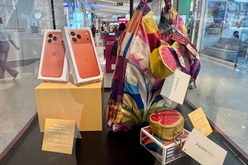 Clientes podem participar do sorteio de dois iPhone 17 Pro Max, serão 3 contemplados