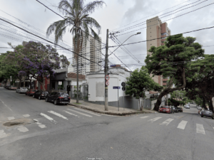Rua do bairro Santo Antônio