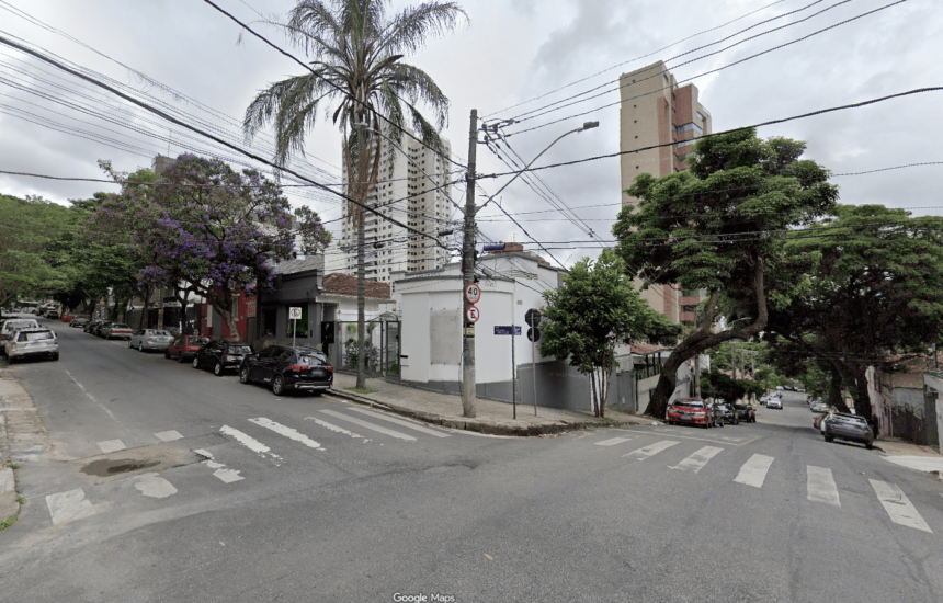 Rua do bairro Santo Antônio