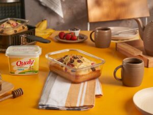 bolo de frutas na Airfryer