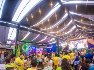 Capital mineira terá programação que reúne telões, gastronomia, música ao vivo e experiências temáticas durante os jogos da Seleção
