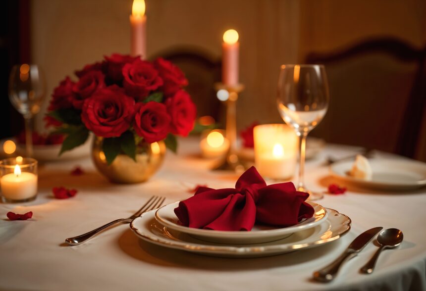 jantar a luz de velas