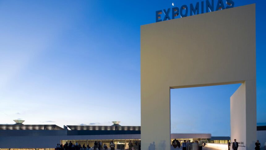 Vista do Expominas, um dos principais espaços de eventos localizado no bairro Gameleira, em Belo Horizonte